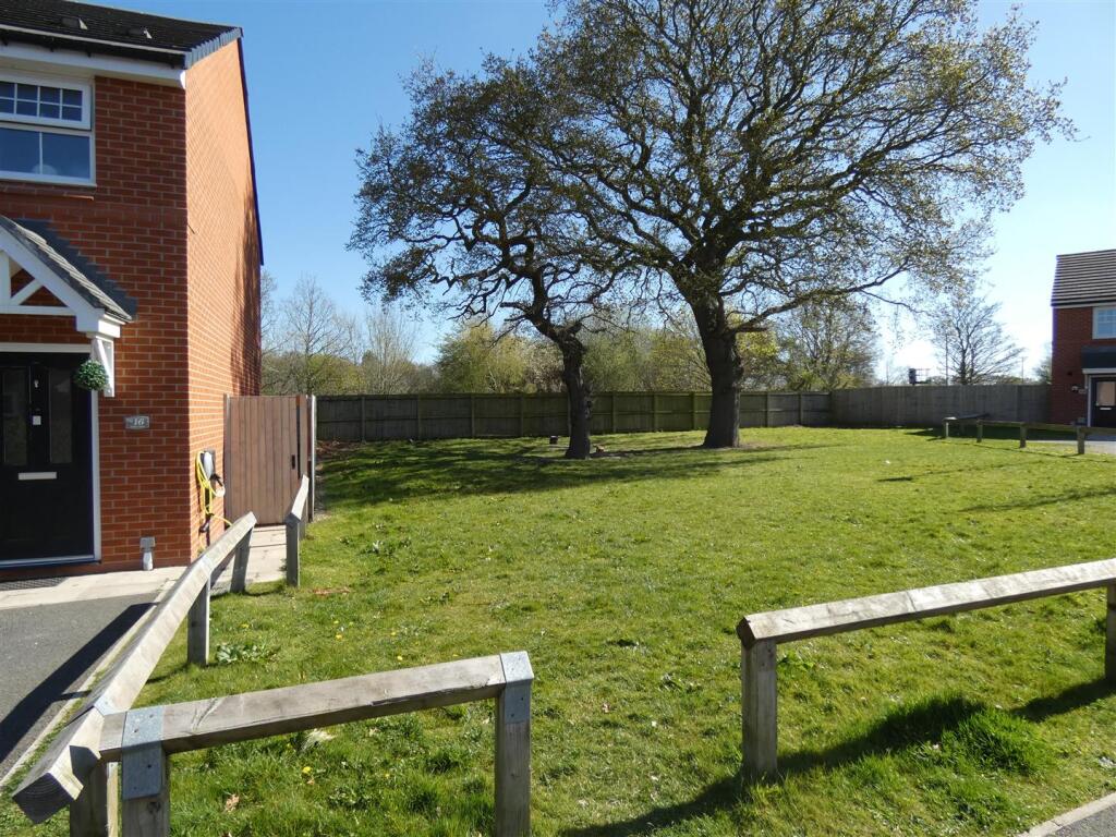 Green Space to Side of Property