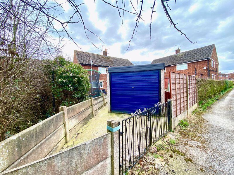 Rear Garage