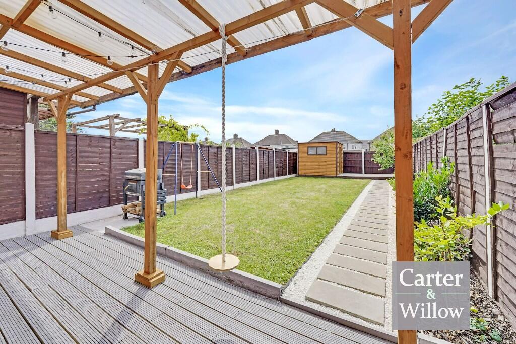 Private rear garden 