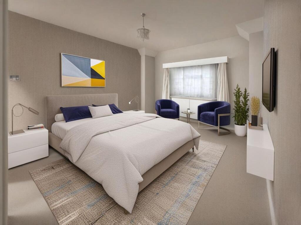 Bedroom 2 (Virtually Staged)