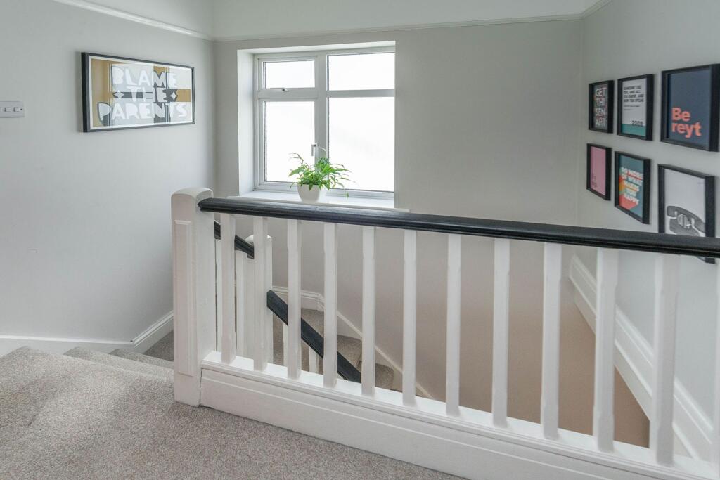 PORCH HALLWAY AND LANDING