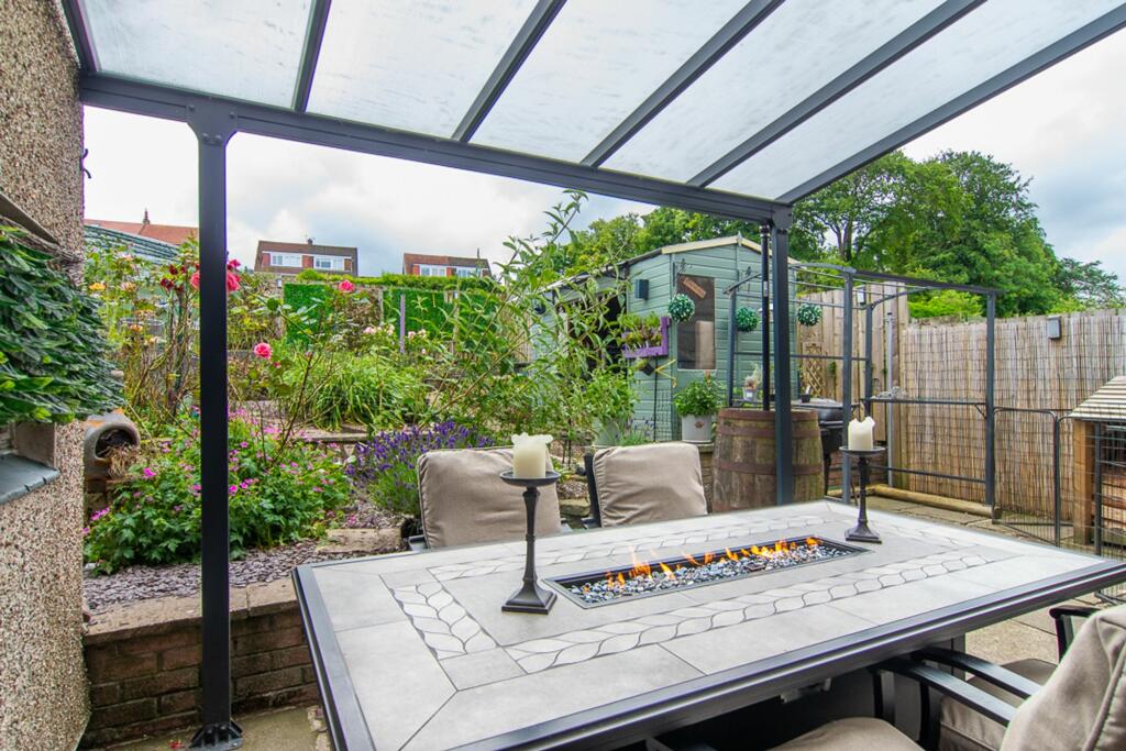 Outdoor seating area