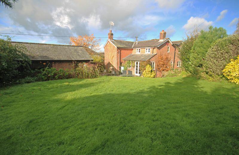Rear of property