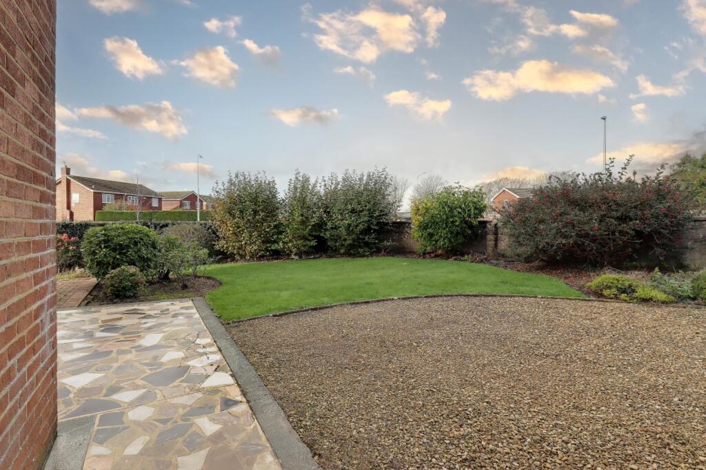 Drive and garden
