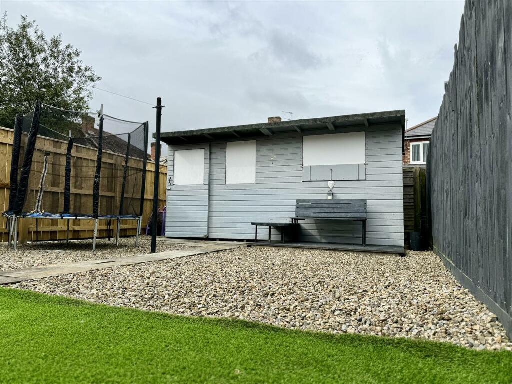 Rear garden