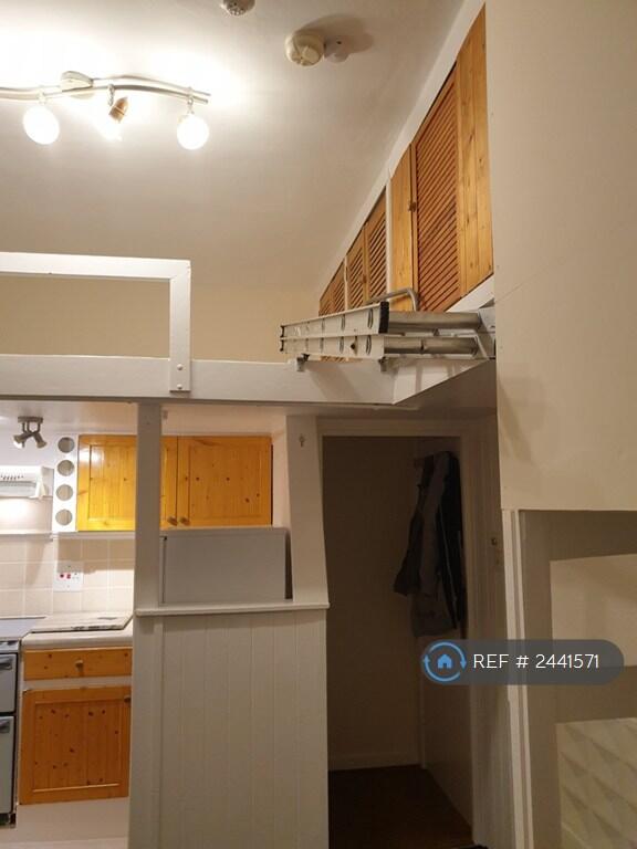 Loft Ladder To Access The Mezzanine Platform 