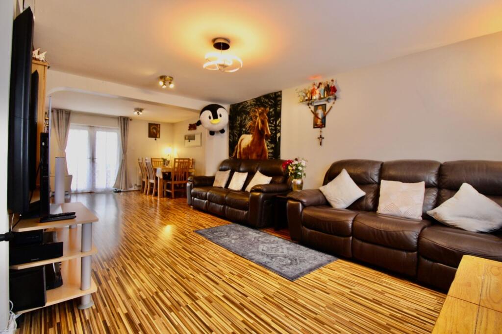 Open plan lounge angle 1