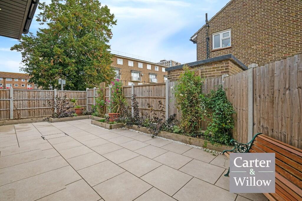 Private rear garden 