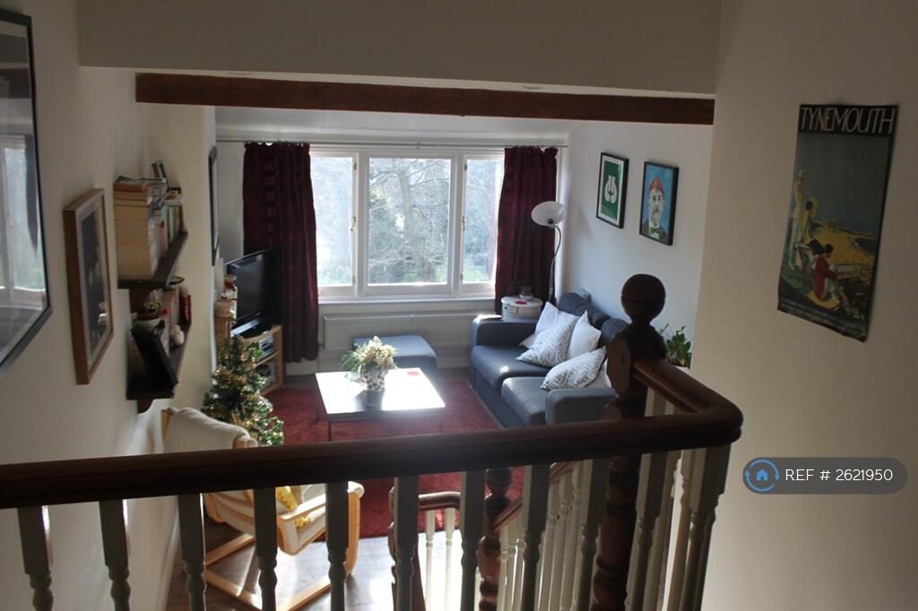 Mezzanine Looking In To Living Room