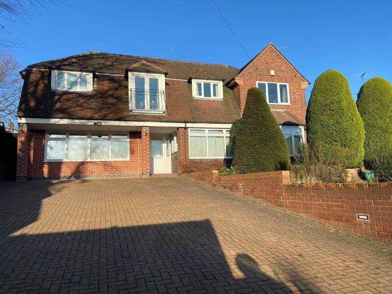 Spacious front view of a charming semi-detached...
