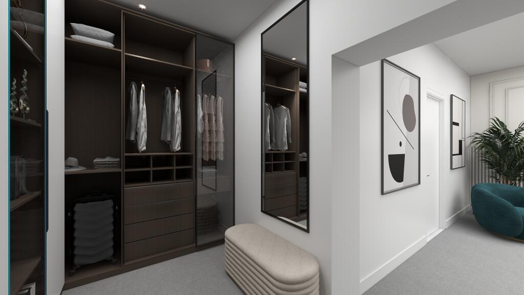 CGI Walk-in wardrobes