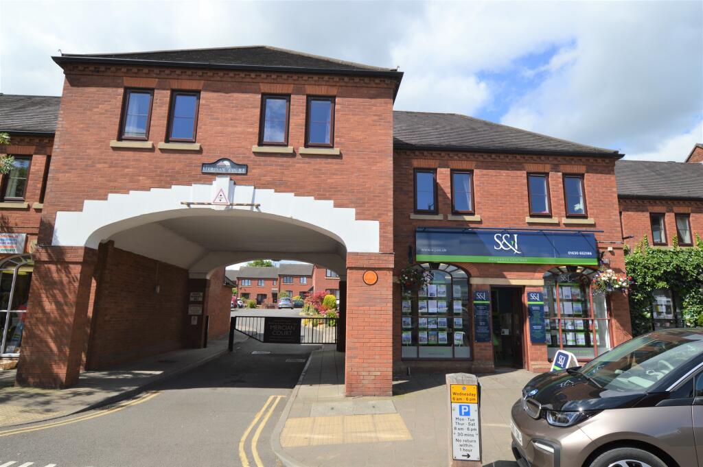 main entrance into Mercian COurt