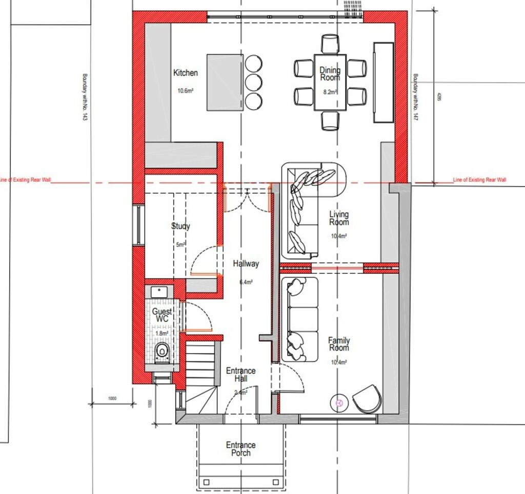 Proposed Ground Floor - see Planning