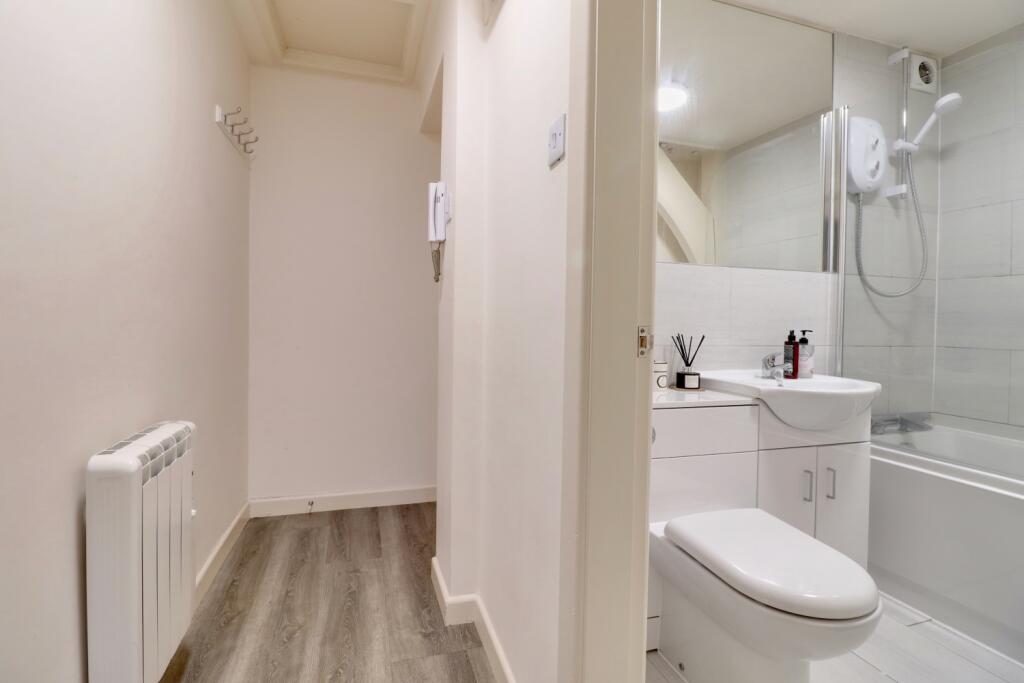Hall and bathoom
