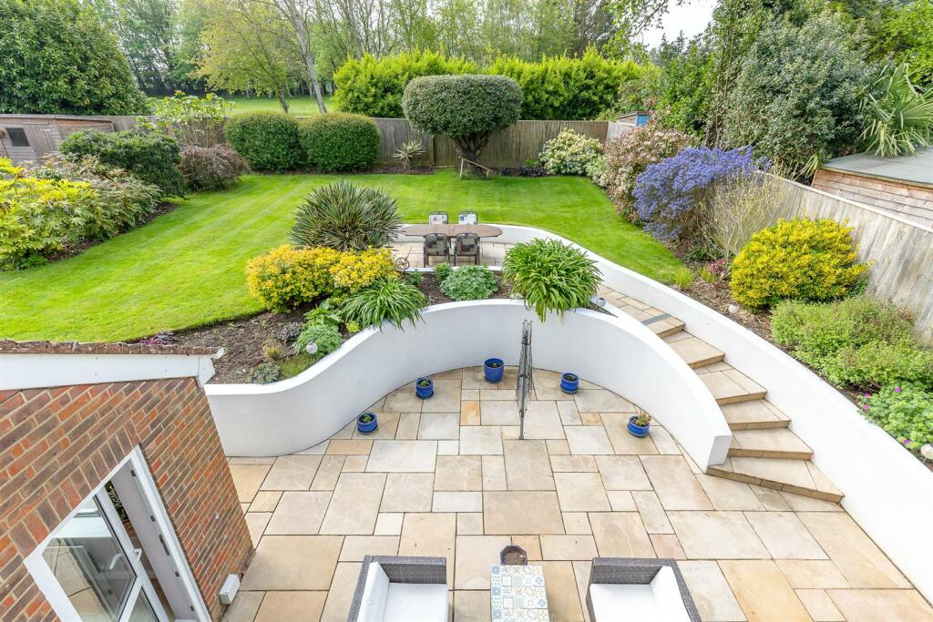 View of rear garden