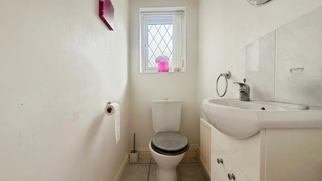 Downstairs cloakroom