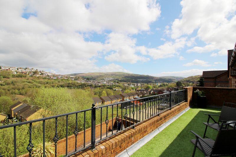 Rear Balcony View