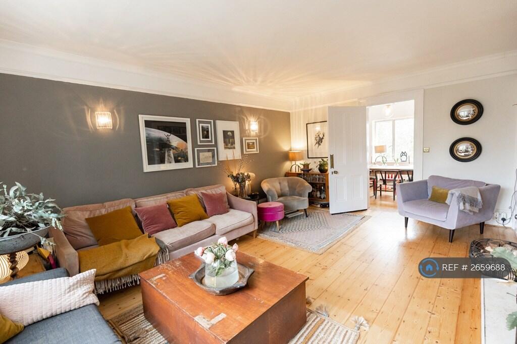 Living Room With a View To The Hallway