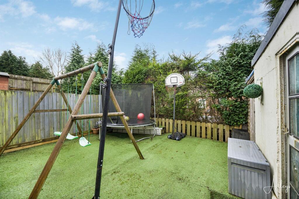 Rear garden