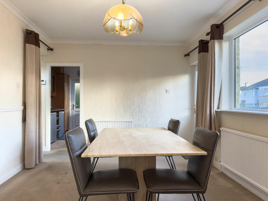 Reception dining room
