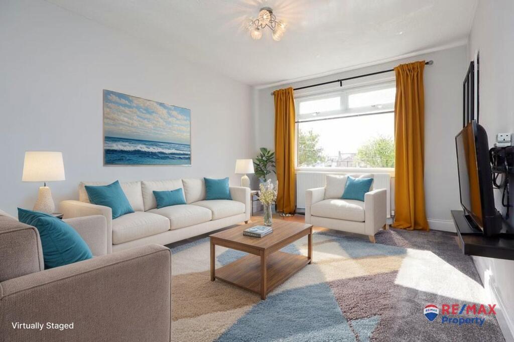 Virtually Staged Lounge/Diner