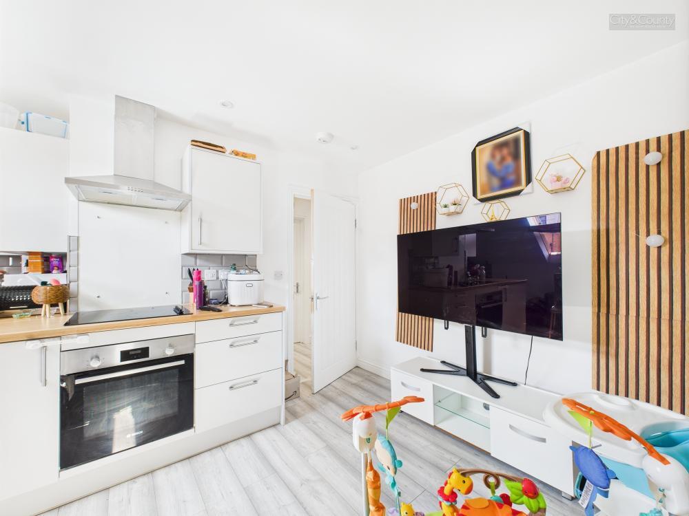 Flat Three Kitchen/Dining/Living Room