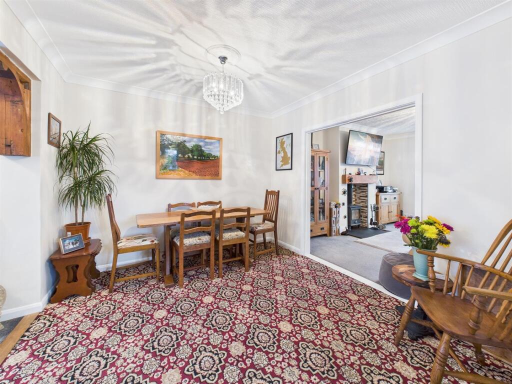 Dining area: