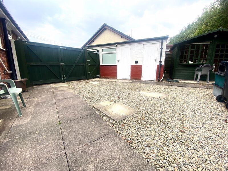 Gated Rear Yard
