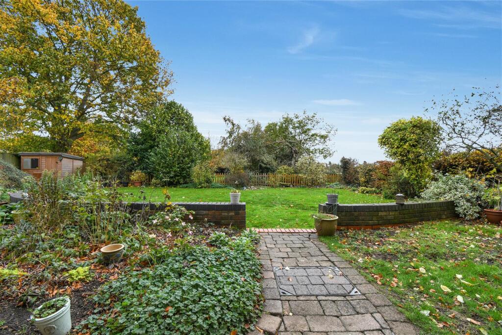 Rear garden