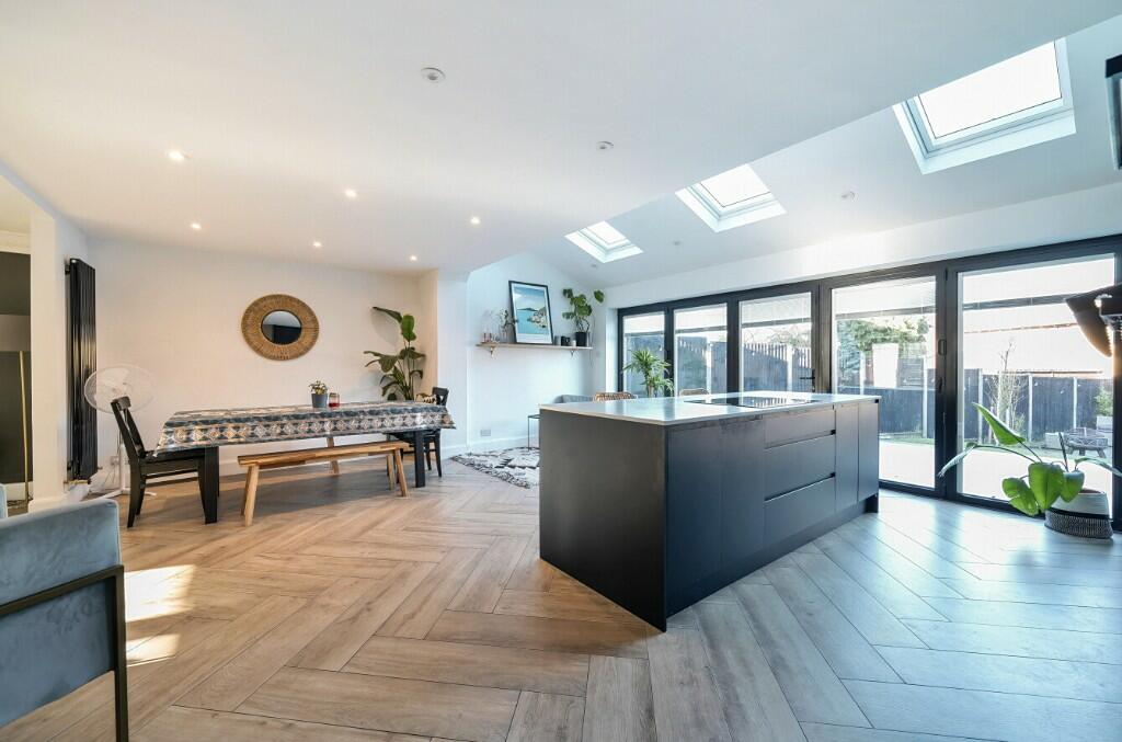 Open plan kitchen 