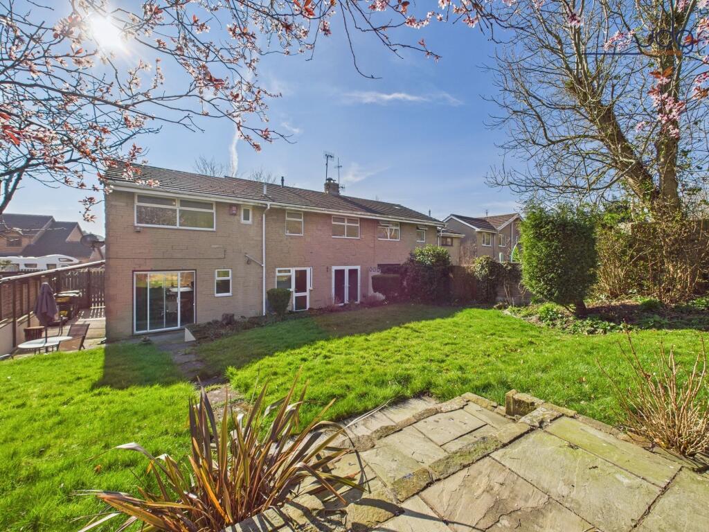 Rear of the property