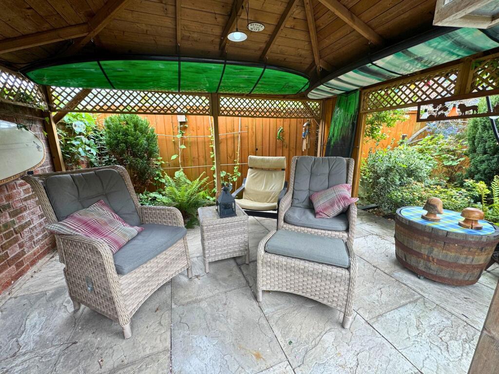 Rear garden