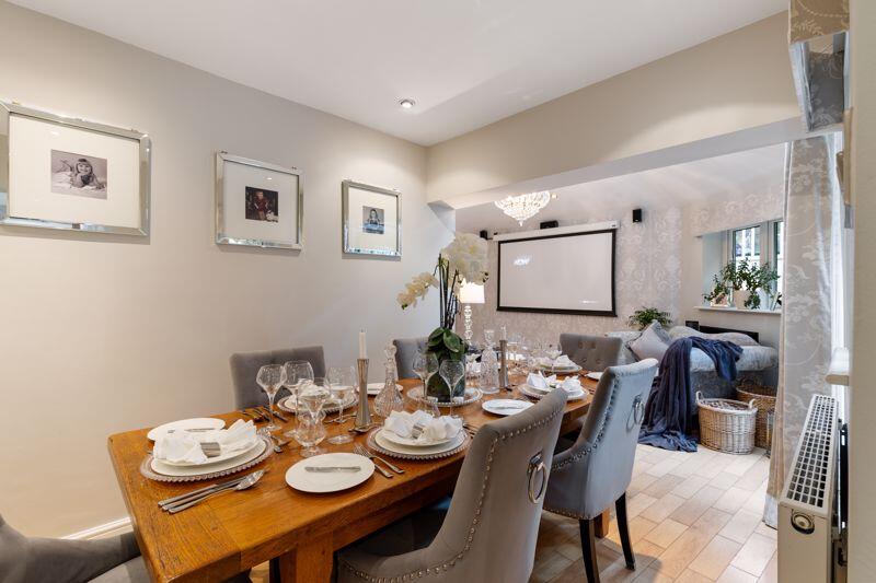 Dining room/family/cinema room