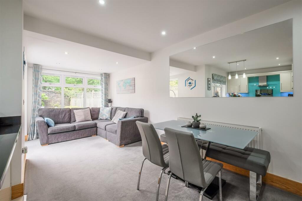 Open plan kitchen/ Dining and Living room
