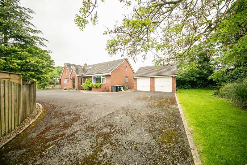 Double garage and off road parking