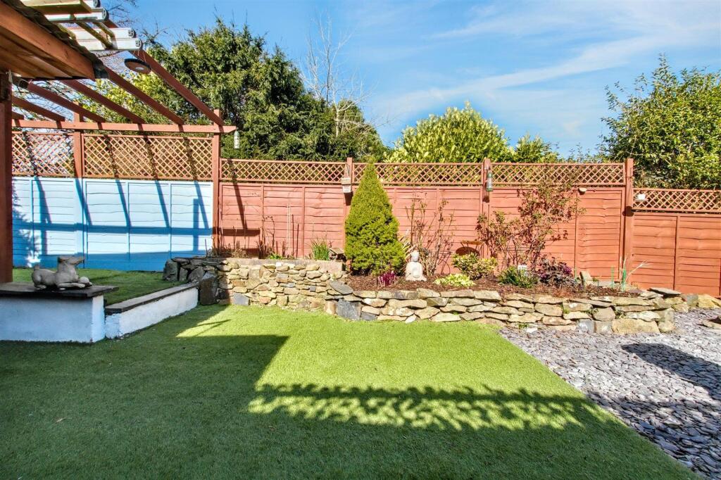 Rear garden