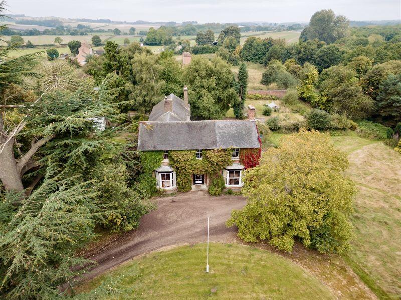 Front aerial view
