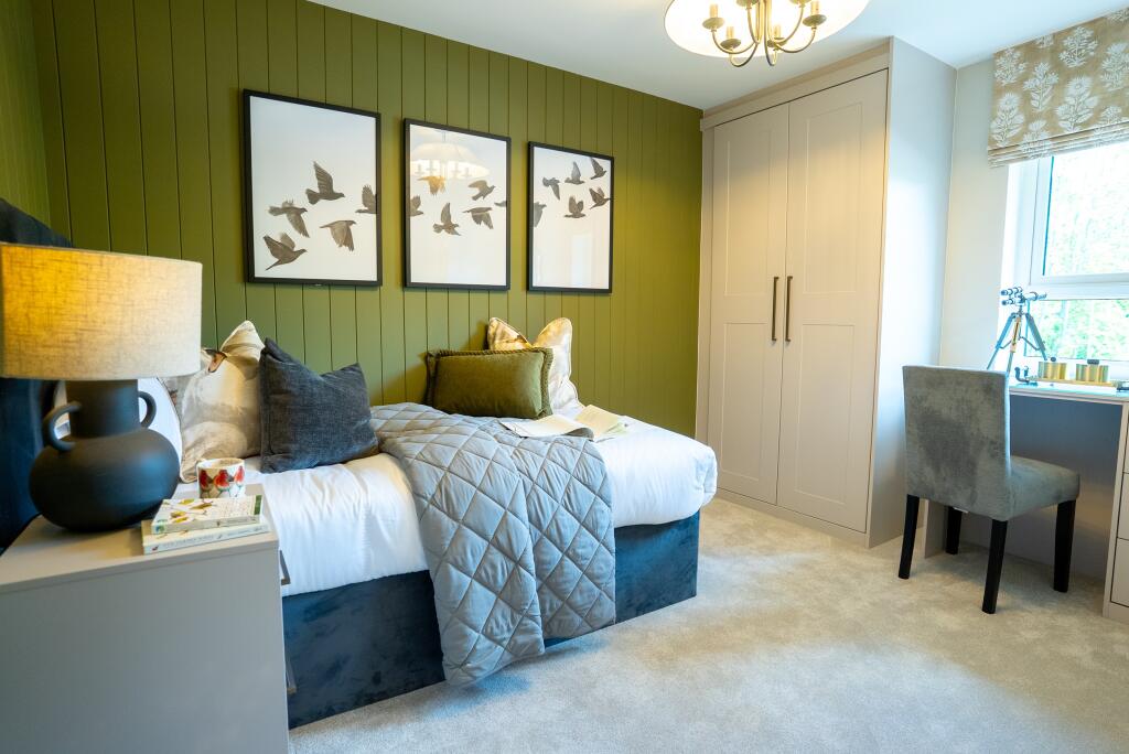 Otters Reach Alder Show Home Bedroom 3