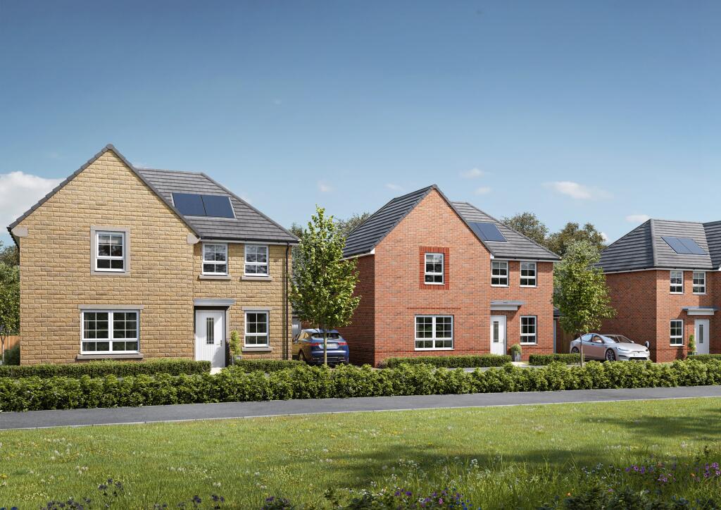 Street view at The Skylarks, Hipperholme