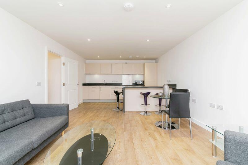 Open plan reception