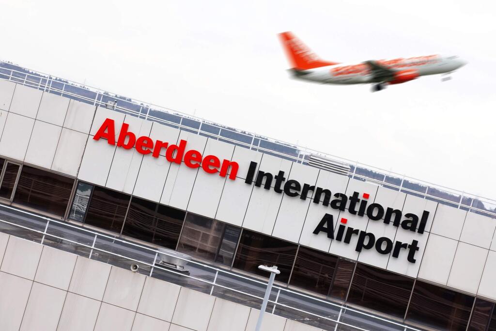 Aberdeen International Airport within easy reach of the development