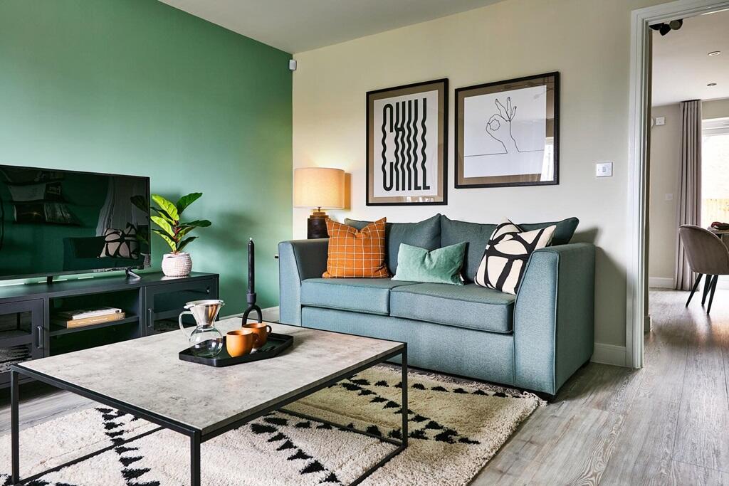 Settle on the sofa and enjoy watching TV in the evenings