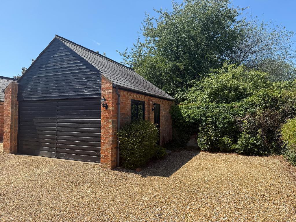 Garage and driveway