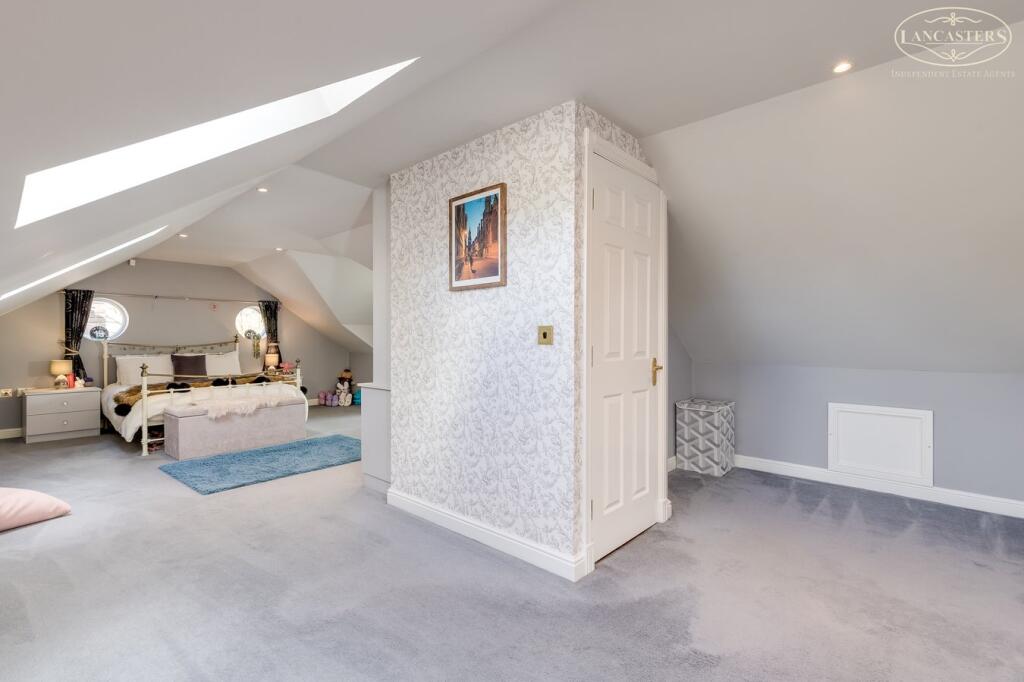 Master bedroom suite 