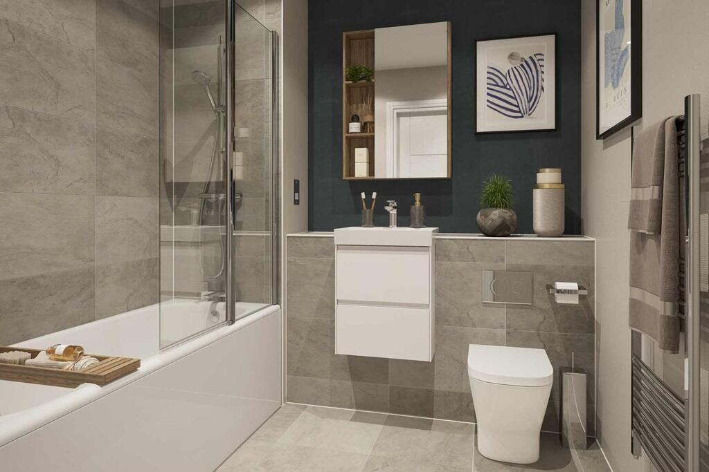 How your bathroom may look in an urban palette