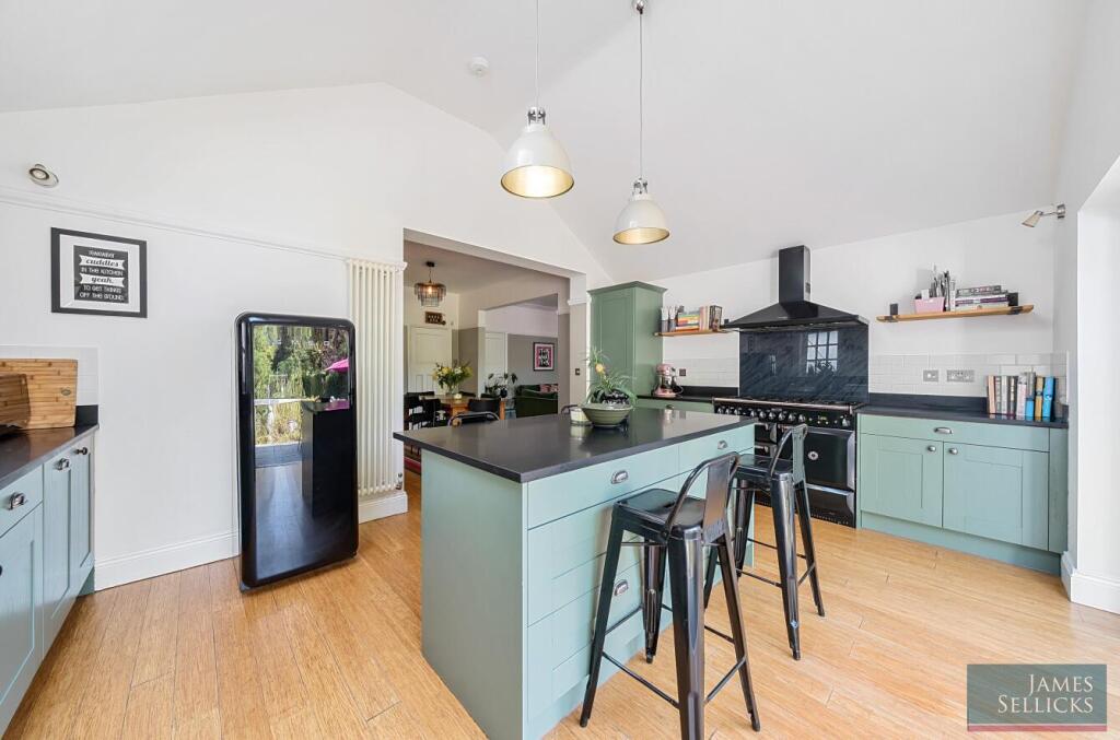Open Plan Living, Dining, Kitchen Area