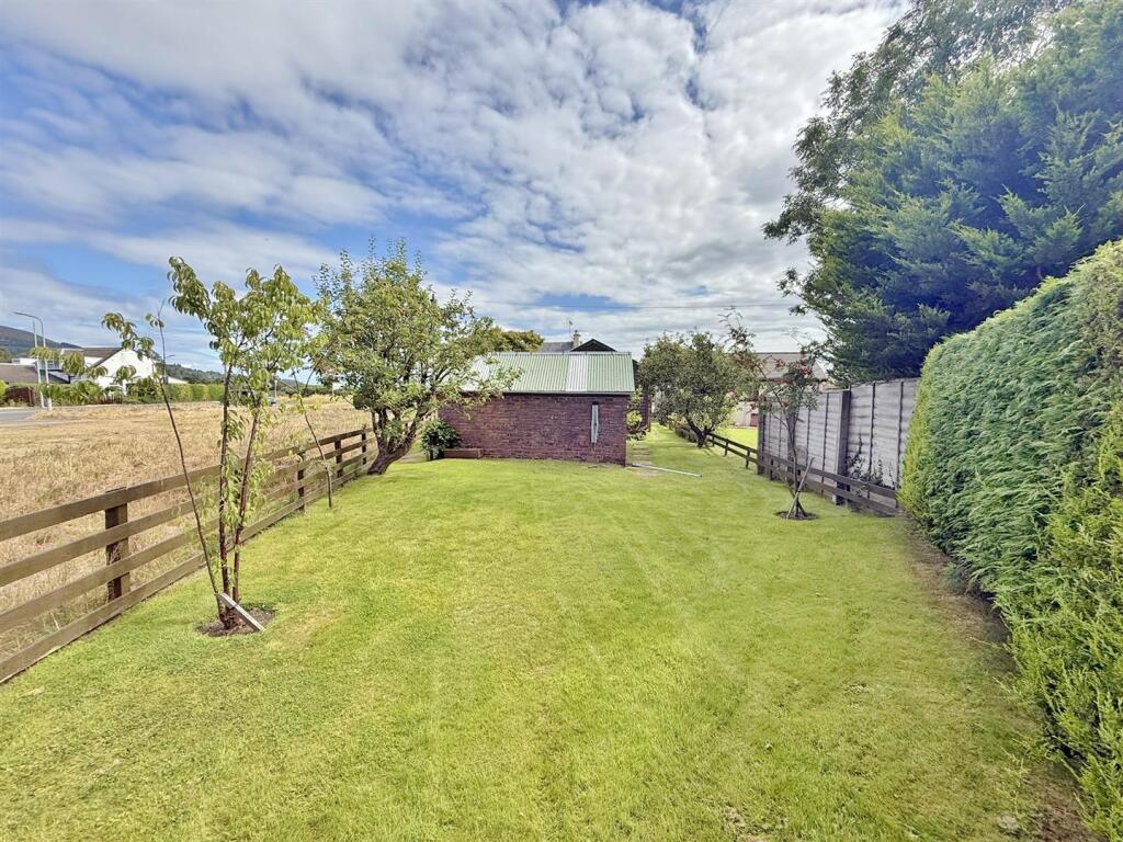 Rear gardens