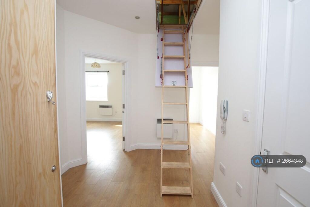 Stairs To Attic From Landing
