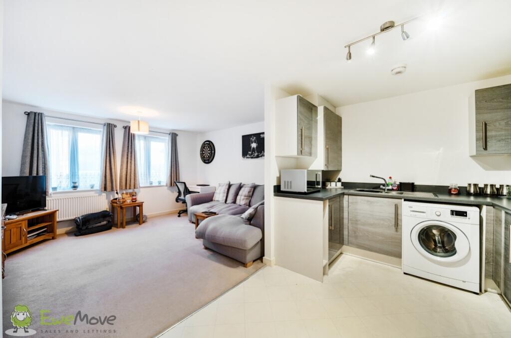View of Living Room and Kitchen