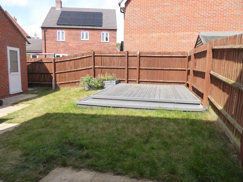 Rear garden